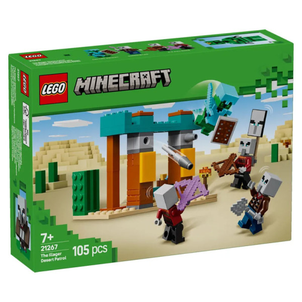 LEGO Minecraft The Illager Desert Patrol (21267)