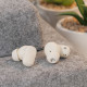 Hoco Ασύρματα Ακουστικά Bluetooth TWS EQ19 (Milky white)