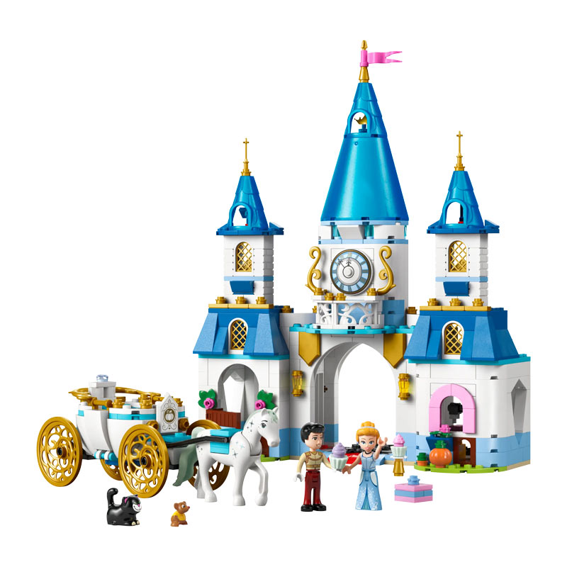 LEGO Disney Princess Cinderella's Castle & Horse Carriage (43275)
