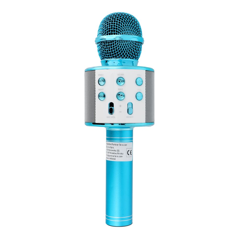 Μικρόφωνο Καραόκε Bluetooth CR58S HQ (Μπλε)