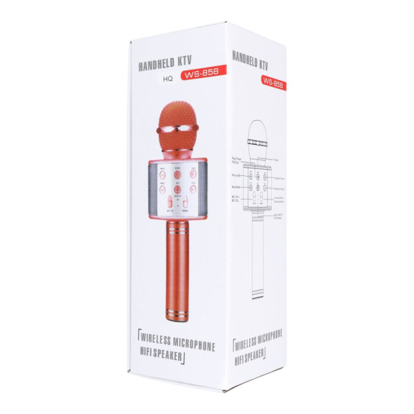 Μικρόφωνο Καραόκε Bluetooth CR58S HQ (Μπλε)