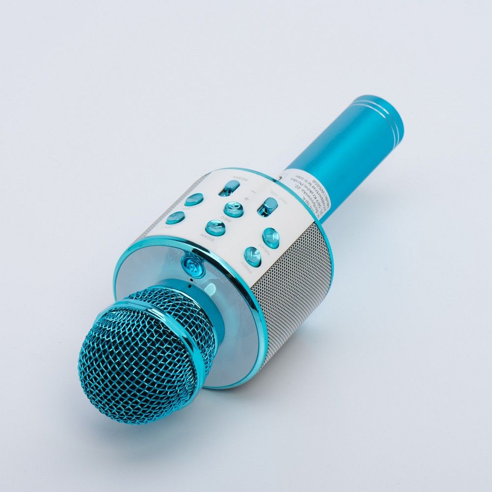 Μικρόφωνο Καραόκε Bluetooth CR58S HQ (Μπλε)