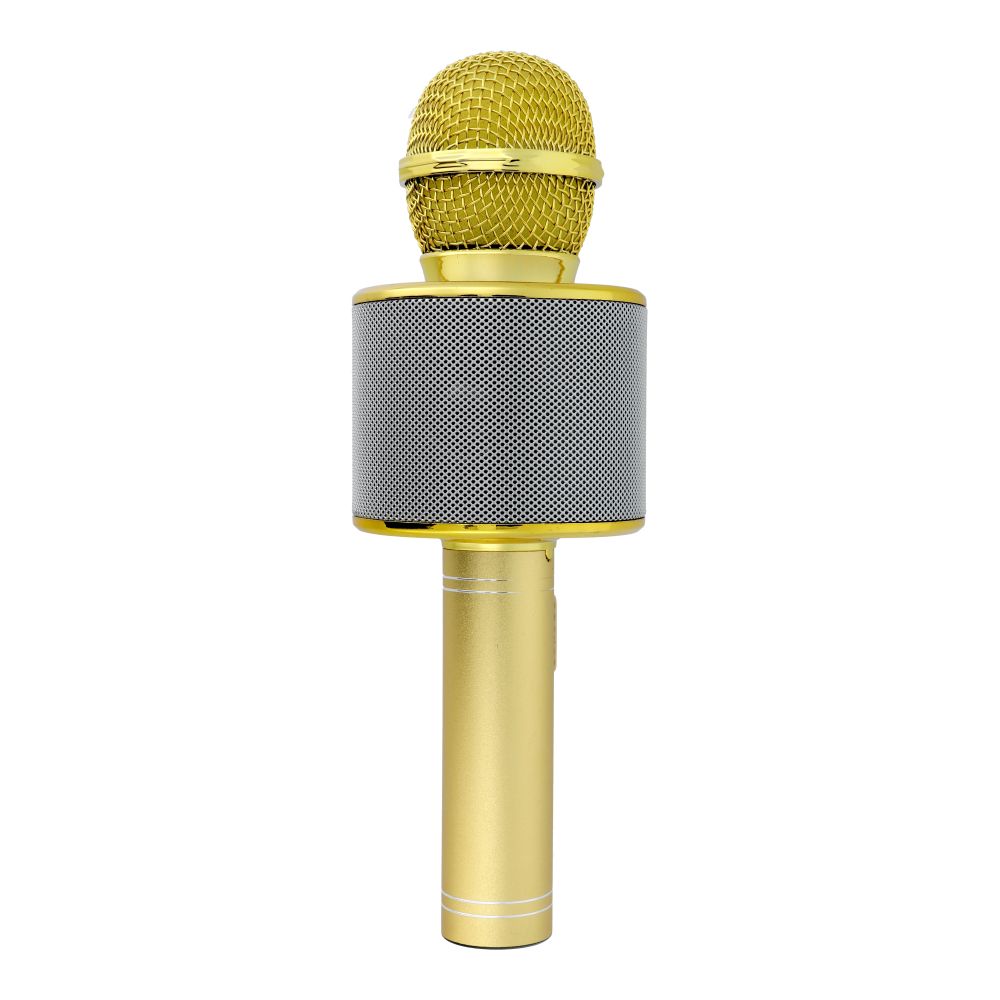 Μικρόφωνο Καραόκε Bluetooth CR58S HQ (Χρυσό)