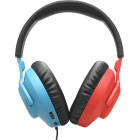 JBL Quantum 100N Over-Ear Wired Gaming Headset (Blue/Red)