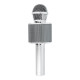 Μικρόφωνο Καραόκε Bluetooth CR58 (Ασημί)