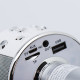 Μικρόφωνο Καραόκε Bluetooth CR58 (Ασημί)