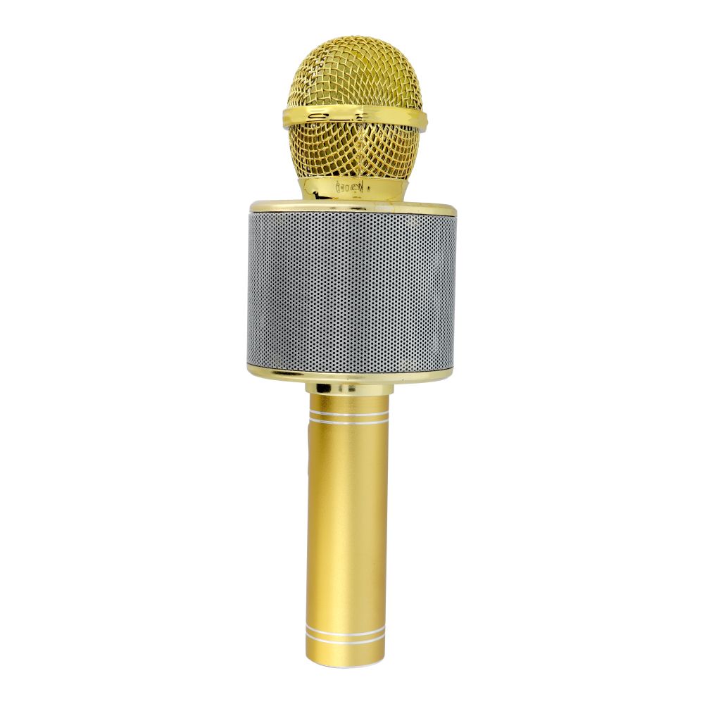 Μικρόφωνο Καραόκε Bluetooth CR58 (Χρυσό)