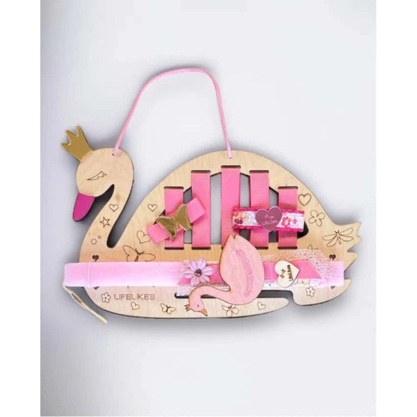 LifeLikes Λαμπάδα Κύκνος Κάδρο Αξεσουάρ Μαλλιών