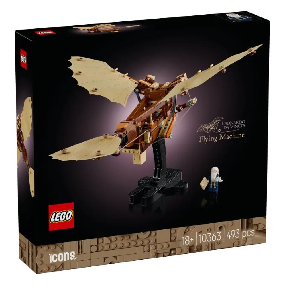 LEGO Icons Leonardo Da Vinci's Flying Machine (10363)