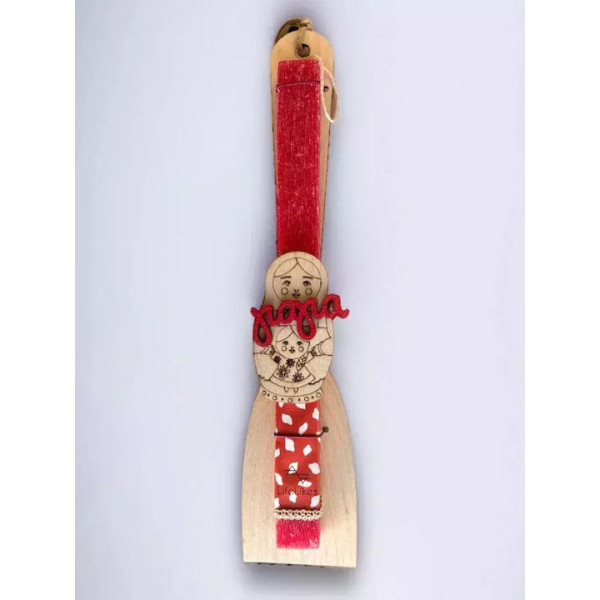 LifeLikes Λαμπάδα Ξύλινη Κουτάλα Γιαγιά