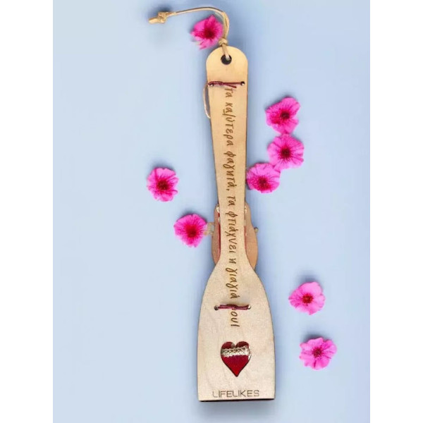 LifeLikes Λαμπάδα Ξύλινη Κουτάλα Γιαγιά