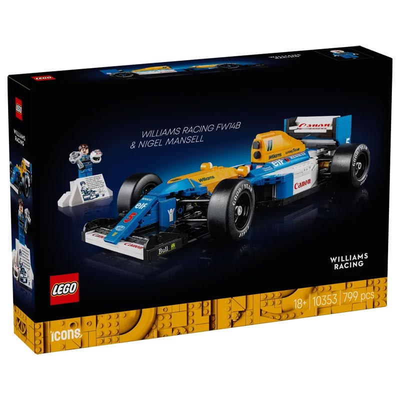 LEGO Icons Williams Racing FW14B & Nigel Mansell (10353)