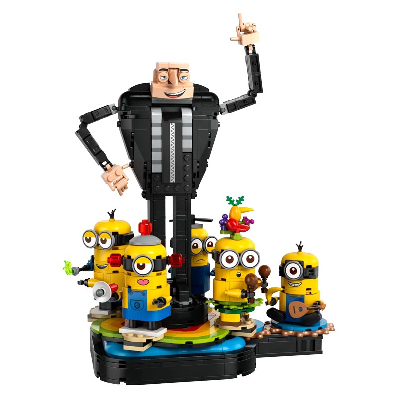 LEGO Minions Brick-Built Gru & Minions (75582)
