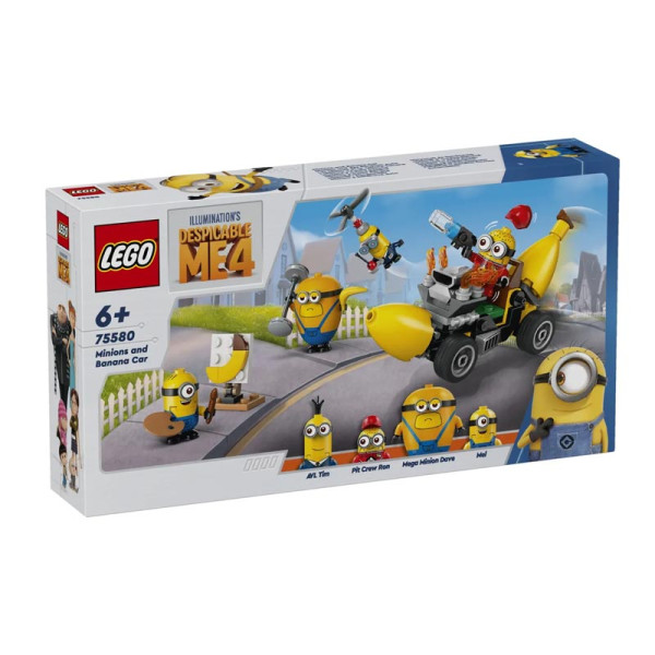 LEGO Minions & Banana Car (75580)