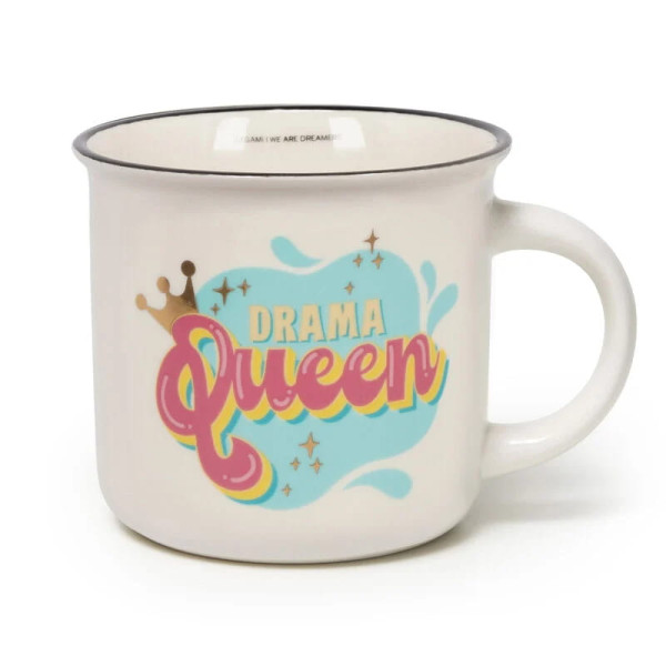 Legami Κούπα  "Drama Queen" Porcelain Mug - Cup-Puccino 350 ml (Λευκό)