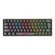 Zeroground TORII v2.0 KB-3600G Ενσύρματο Μηχανικό Gaming πληκτρολόγιο RGB (Μαύρο)