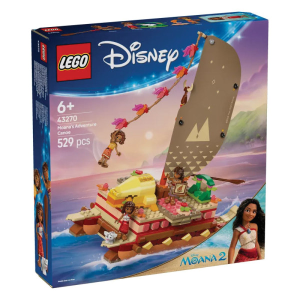 LEGO Disney Princess Moana's Adventure Canoe (43270)