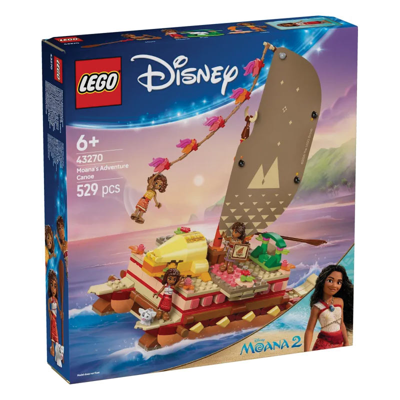 LEGO Disney Princess Moana's Adventure Canoe (43270)
