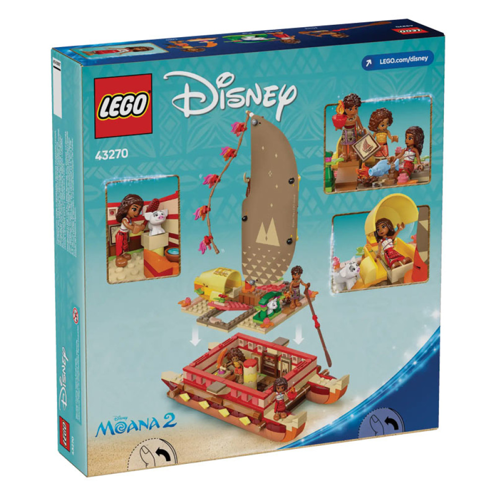 LEGO Disney Princess Moana's Adventure Canoe (43270)