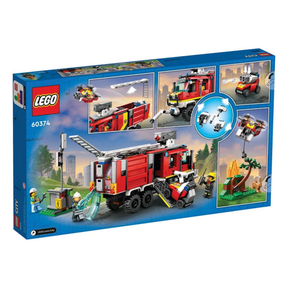 LEGO City Fire Command Truck (60374)