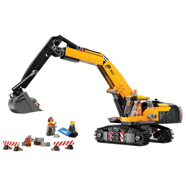 LEGO City Yellow Construction Excavator (60420)