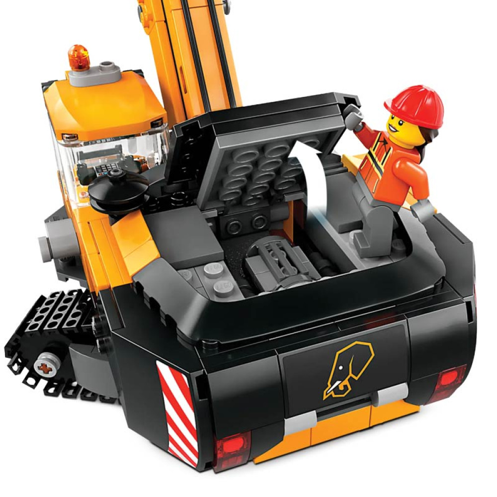 LEGO City Yellow Construction Excavator (60420)