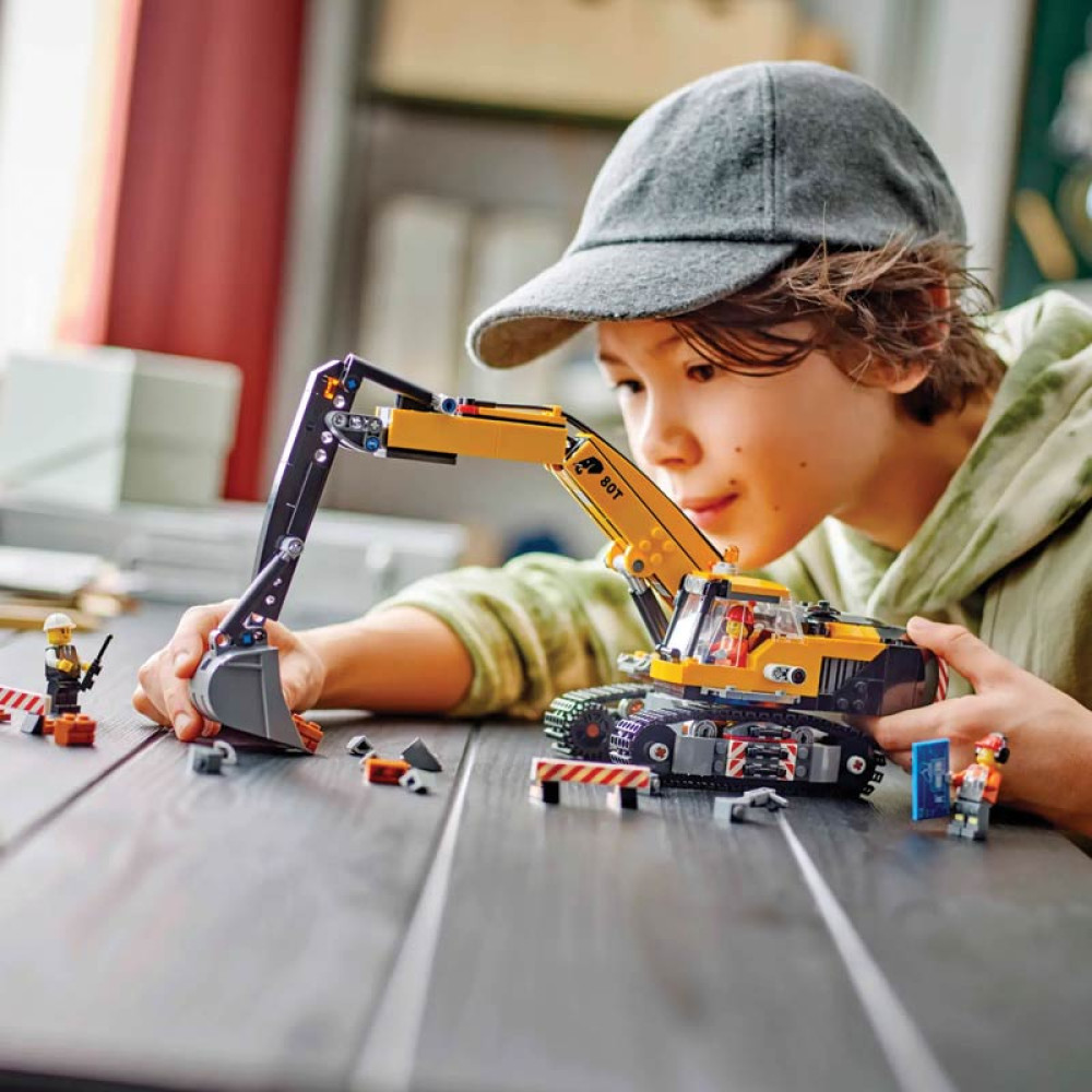 LEGO City Yellow Construction Excavator (60420)