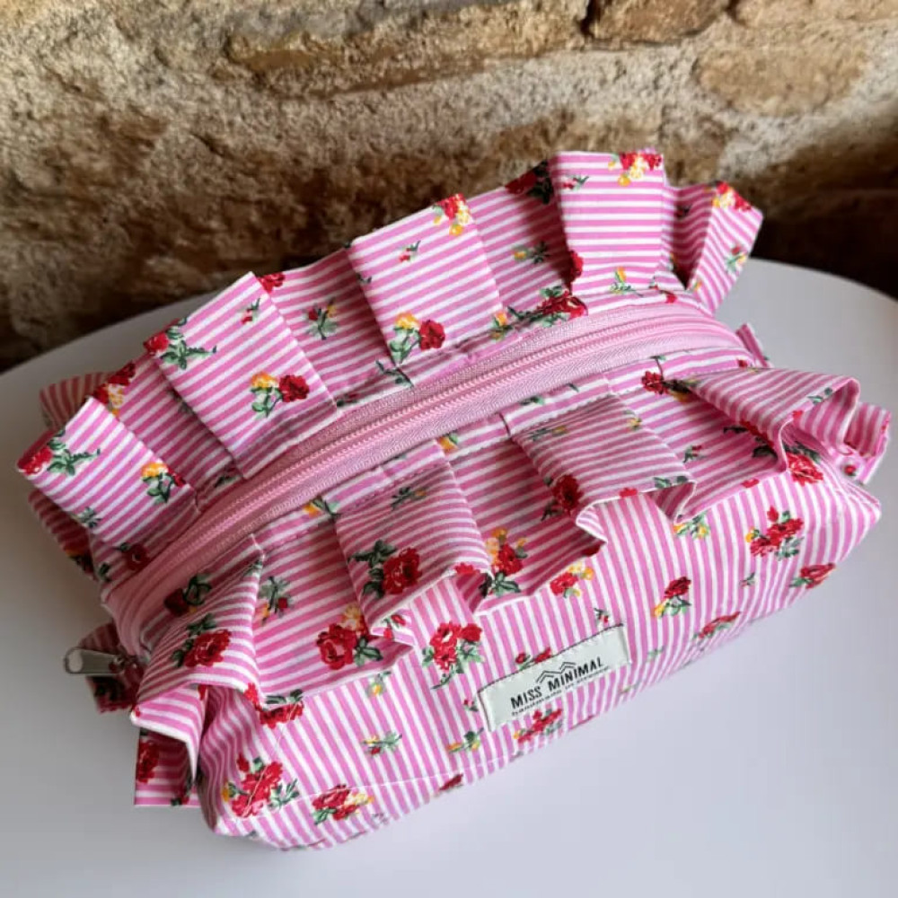 Miss Minimal Mini Zipper Box Νεσεσέρ Mary Romantic (22 x 10 x 12 cm)