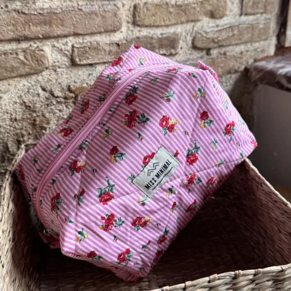 Miss Minimal Zipper Box Νεσεσέρ Mary Romantic (22 x 13 x 13cm)