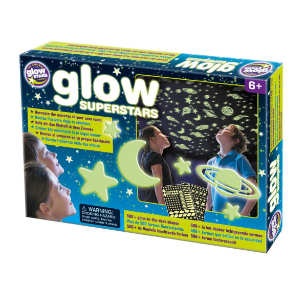 Φωσφορίζοντα Αστεράκια Glow Superstars