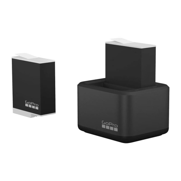 GoPro Dual Battery Charger + Enduro Batteries