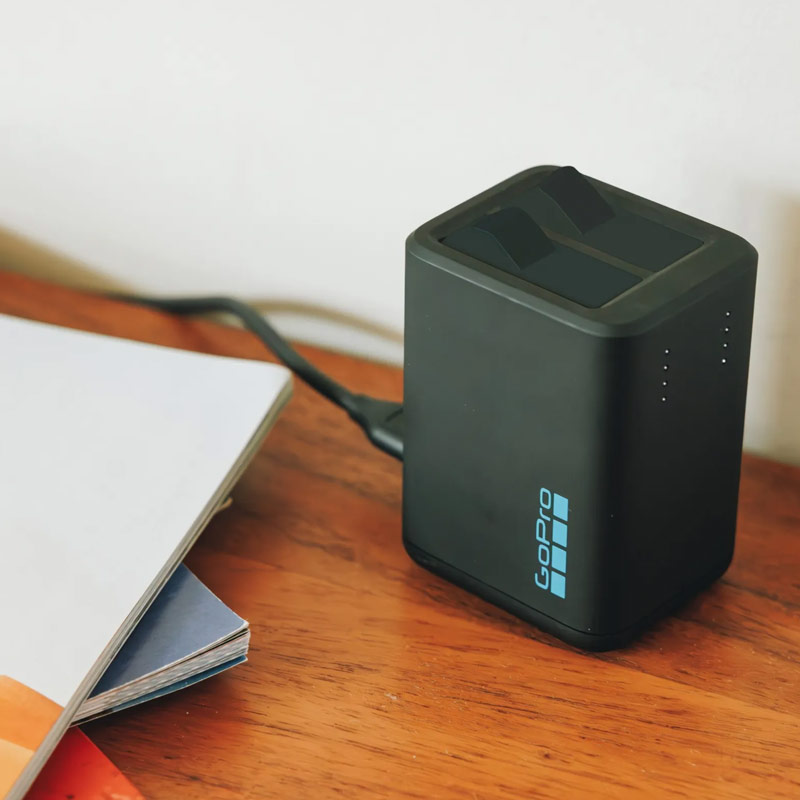 GoPro Dual Battery Charger + Enduro Batteries