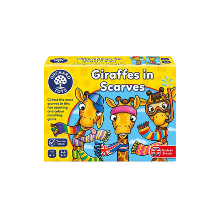 Orchard Toys Giraffes in Scarves 4+ Ετών