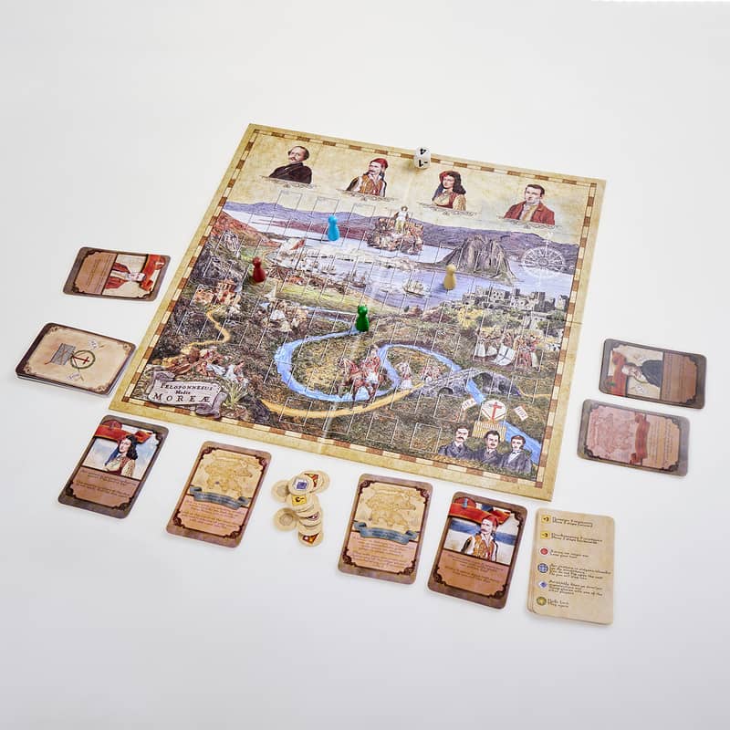 Mygreekgames Επιτραπέζιο Παιχνίδι 1821 Ταξίδι προς την Ελευθερία