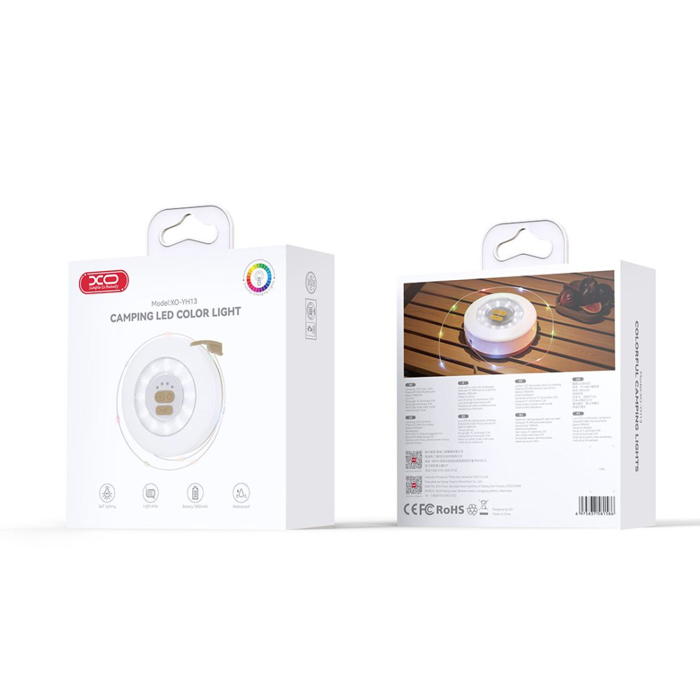 XO YH13 Ταινία LED RGB για Κάμπινγκ 10m
