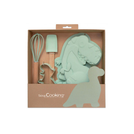 Scrap Cooking Σετ ζαχαροπλαστικής για παιδιά Δεινόσαυρος