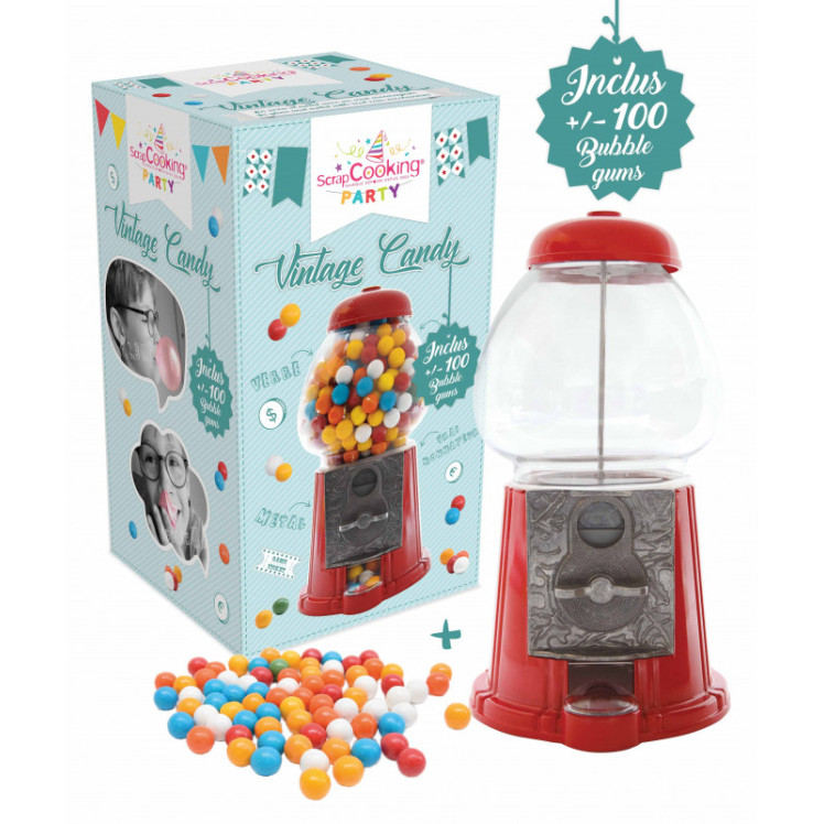 Scrap Cooking Vintage Candy Machine