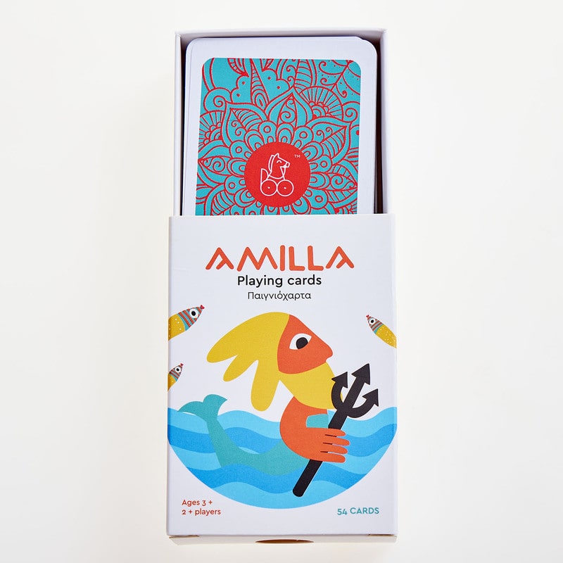 Mygreekgames Παιχνίδι με Κάρτες, Τράπουλα Amilla