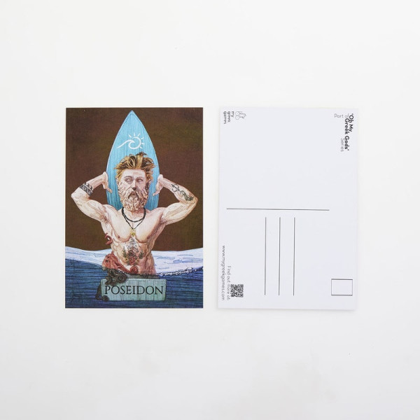 Mygreekgames Καρτ Ποστάλ Ποσειδώνας