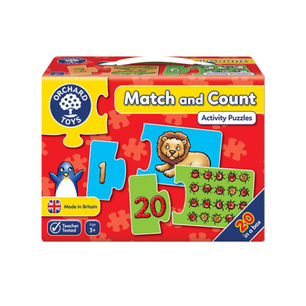 Orchard Toys Match and Count Jigsaw Puzzle 3+ Ετών