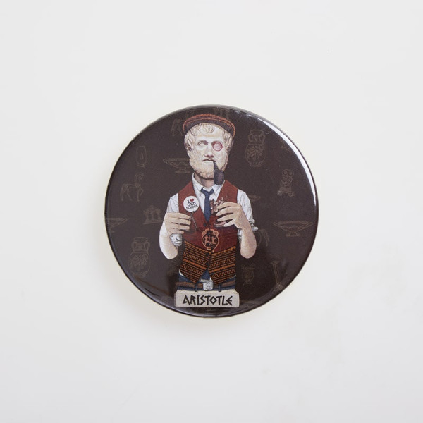 Mygreekgames Καρφίτσα Αριστοτέλης 5.5cm