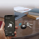 Tech-Protect Rough 2-PACK Θήκη για Apple AirTag 2τμχ (Μαύρο)