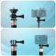 Tech-Protect GA100 Monopad & Selfie Stick  για GoPro/DJI (Μαύρο)