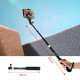 Tech-Protect GA100 Monopad & Selfie Stick  για GoPro/DJI (Μαύρο)