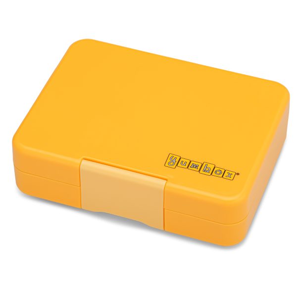 Yumbox Snack Φαγητοδοχείο με 3 χωρίσματα (Yoyo Yellow - Shark)