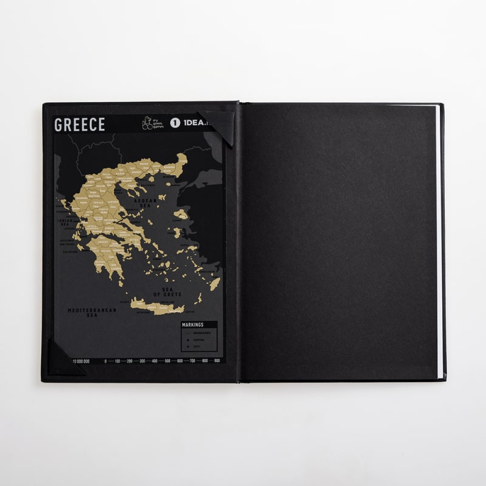1Dea.me Travel planner, Travel Map Book