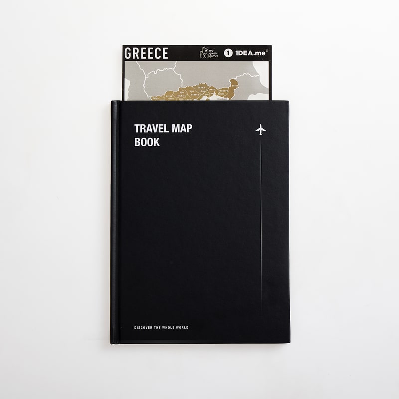 1Dea.me Travel planner, Travel Map Book