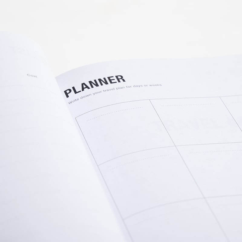 1Dea.me Travel planner, Travel Map Book