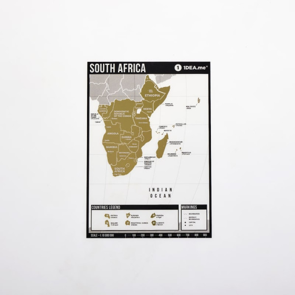 1Dea.me Travel planner, Travel Map Book