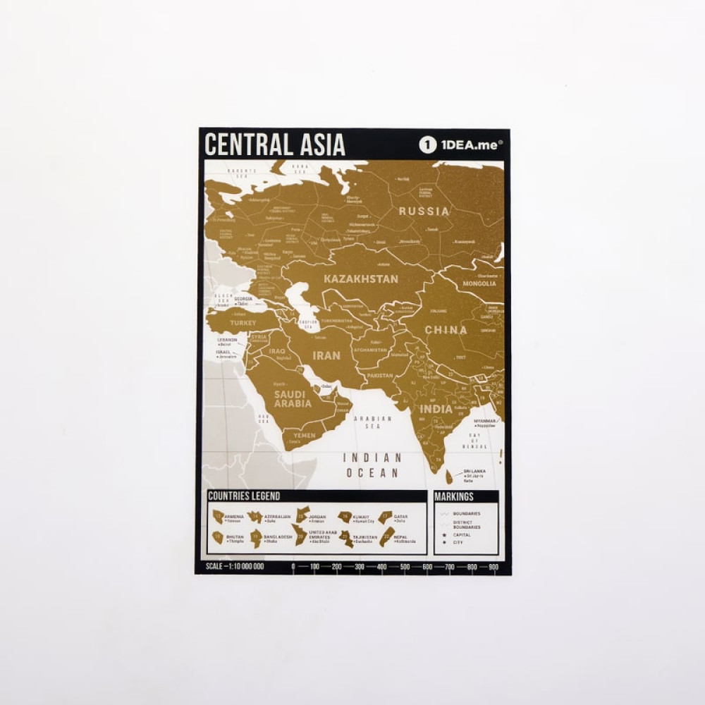 1Dea.me Travel planner, Travel Map Book
